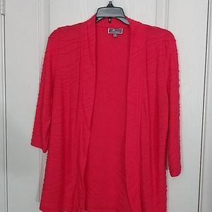 JM Collection Open Cardigan